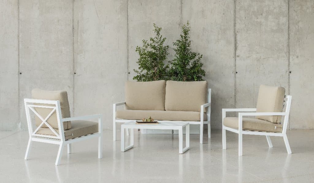 OC2145 - Sofá de Aluminio Soldado - Diseño, Confort y Durabilidad